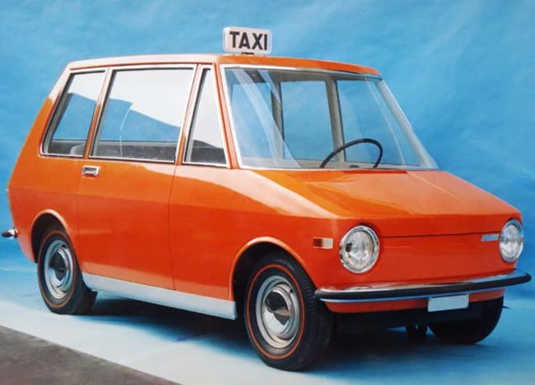 Fiat 850 City Taxi : 15 brevets pour un taxi