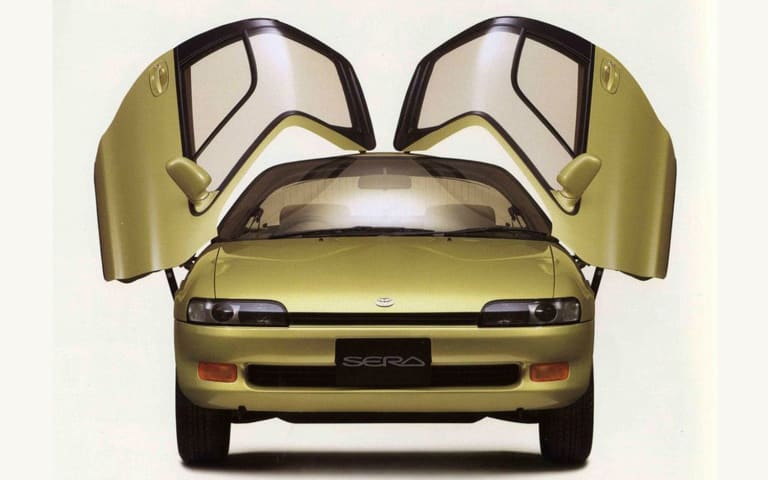 Toyota Sera : la voiture de Bioman !