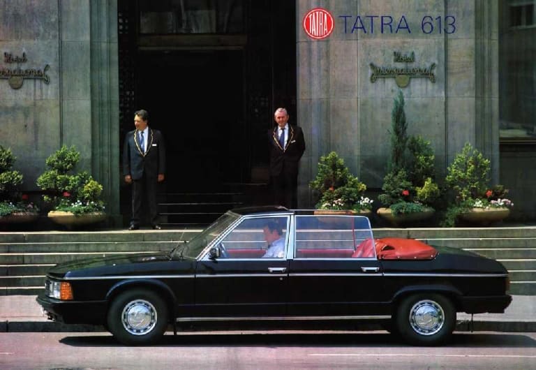 Tatra 613-K : une puissante odeur de Guerre Froide