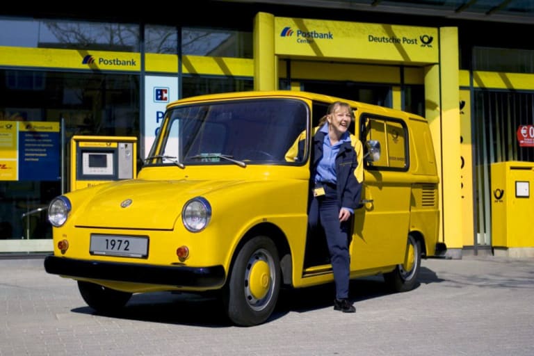 Volkswagen Typ 147 Kleinlieferwagen : le Fridolin de la Deutsche Post