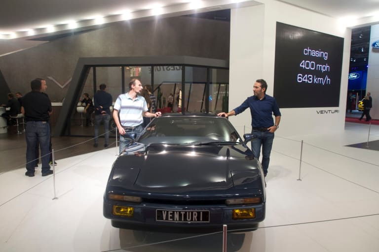 Venturi : l'America rentre en production 30 ans après la présentation de la Cup221 !