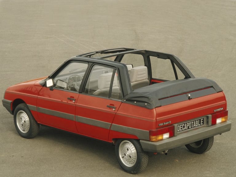 Citroën Visa 11 RE Décapotable : le charme désuet du début des eighties !