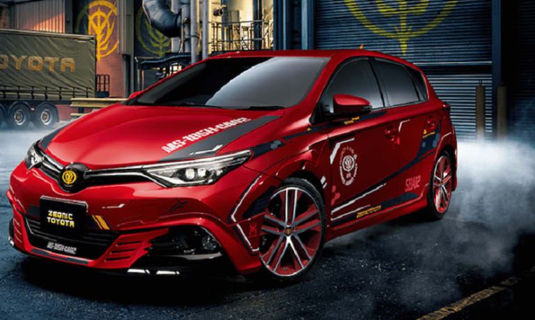 Zeonic Toyota Auris : tout droit sortie d'un Japanim'