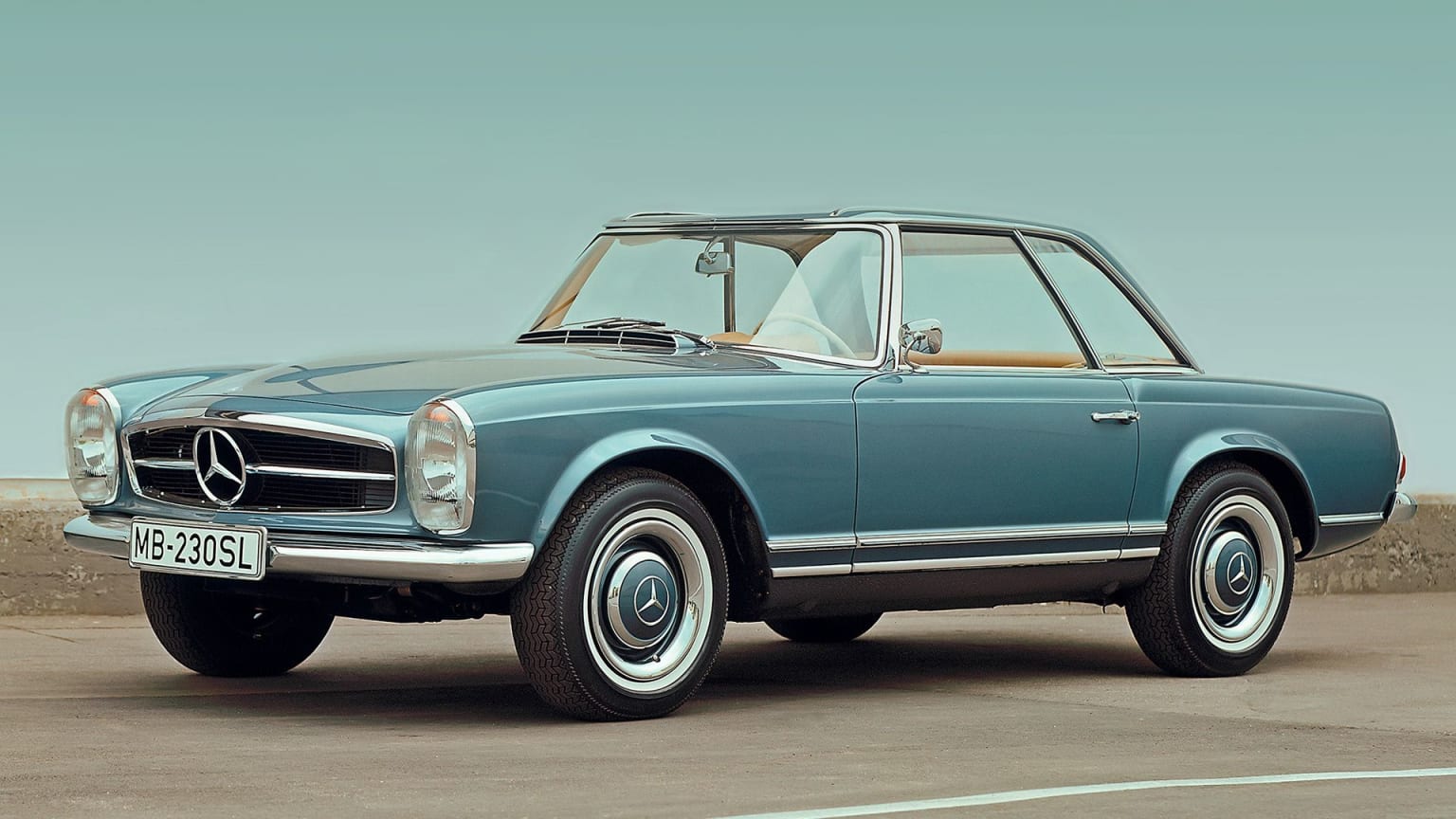 Mercedes-Benz SL "Pagode" : bracquage à l'allemande
