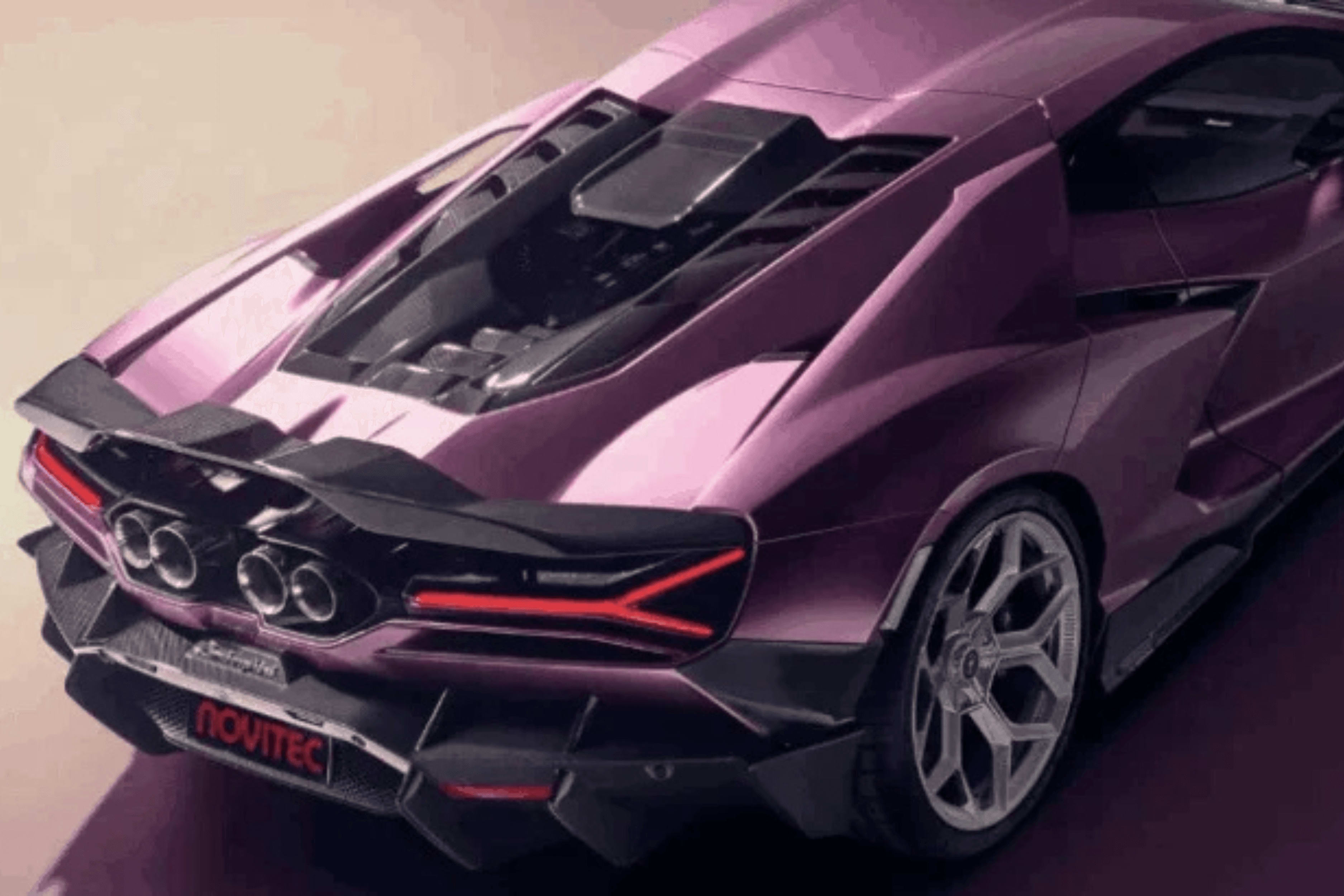 Impossible de rater cette Lamborghini violette : elle cache un clin d’œil que seuls les vrais reconnaîtront