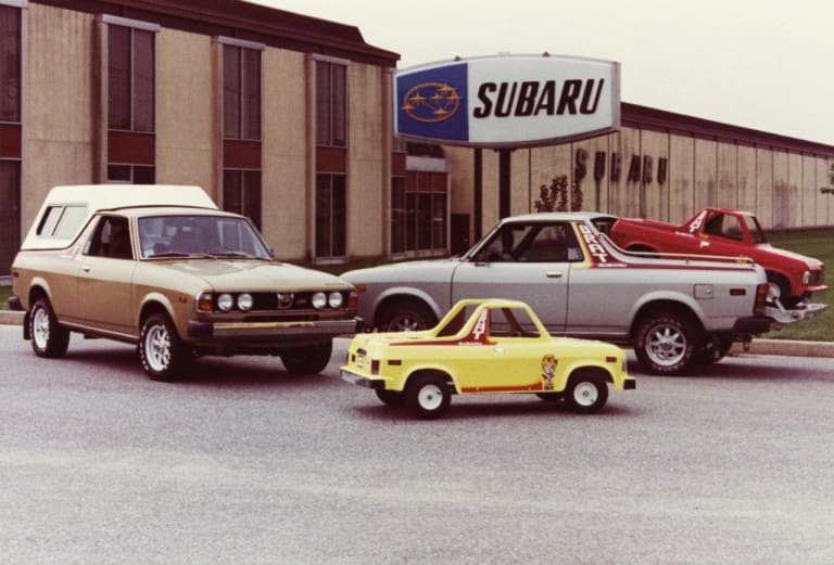 Subaru BRAT : un pick-up au goût de poulet