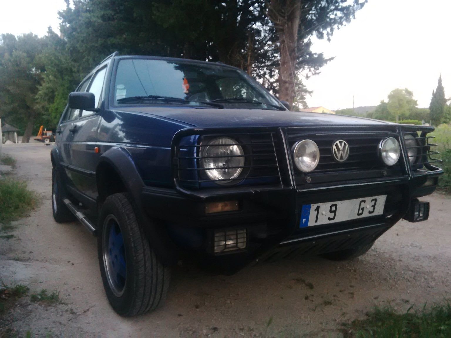 Caisse de lecteur: la Volkswagen Golf Country de Marcus !