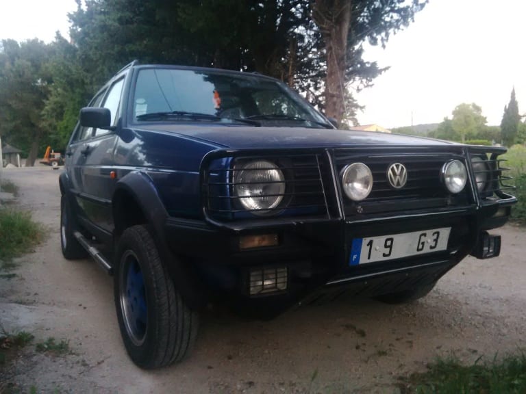 Caisse de lecteur: la Volkswagen Golf Country de Marcus !