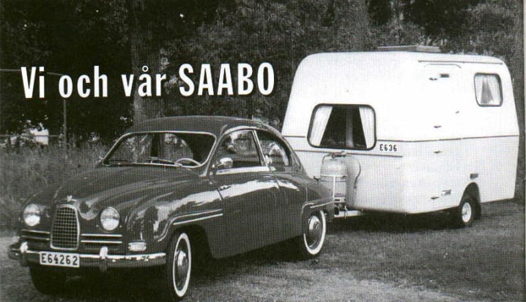 Saab Saabo : les joies du camping façon "sixties" !