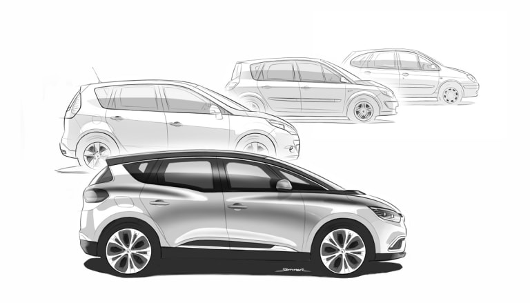Renault Scénic IV : double héritage