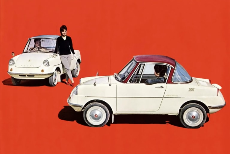Mazda R360 Coupé : l'adorable première petite Mazda à 4 roues