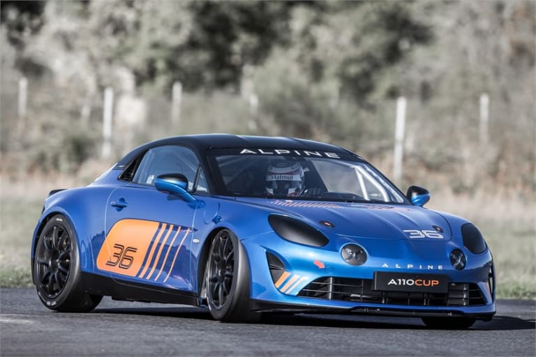 Alpine A110 Cup : seulement 270 chevaux !