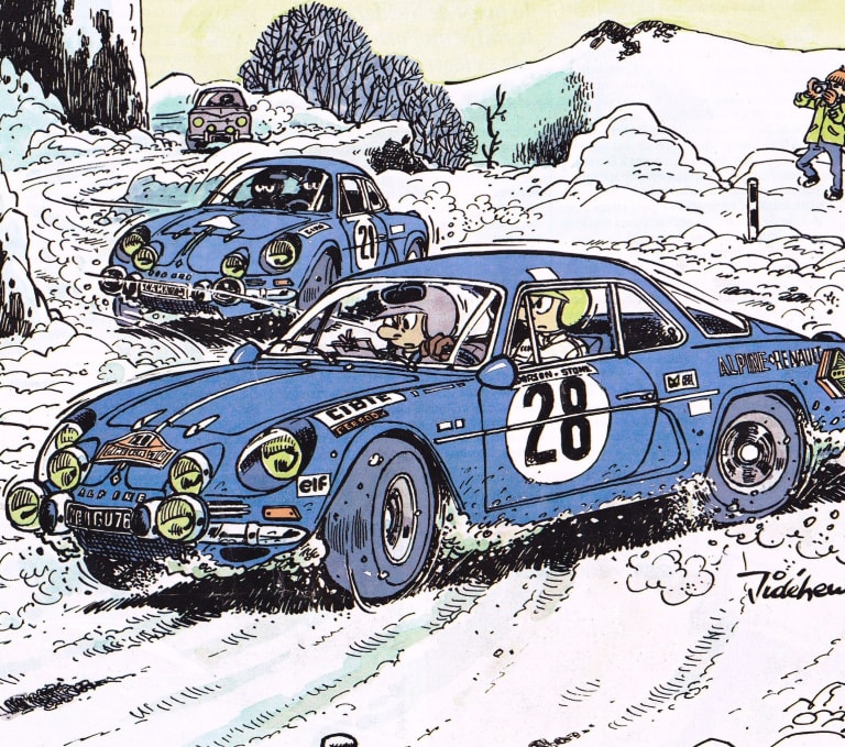 Les Chroniques de Starter : le journalisme automobile dessiné par Jidéhem