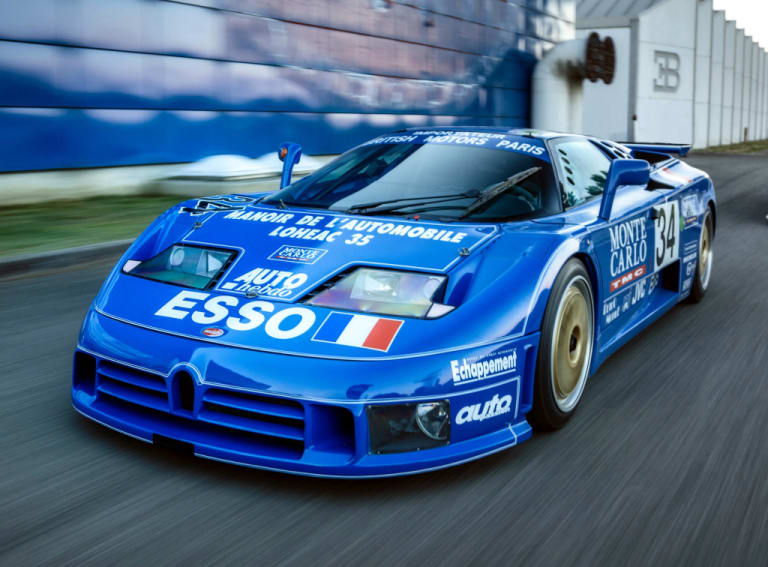 Bugatti EB110 "Le Mans" : la tentation de la compétition