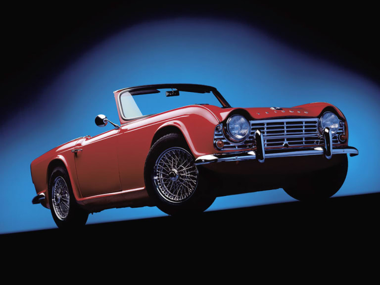 La Triumph TR4 A IRS de Gilles : madeleine de Proust