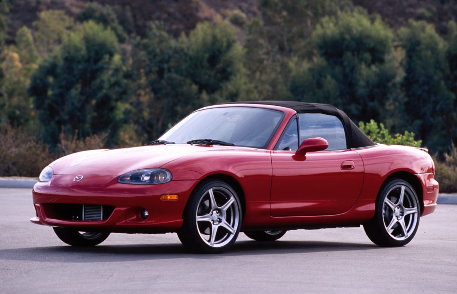 mazda mx5 rouge capote