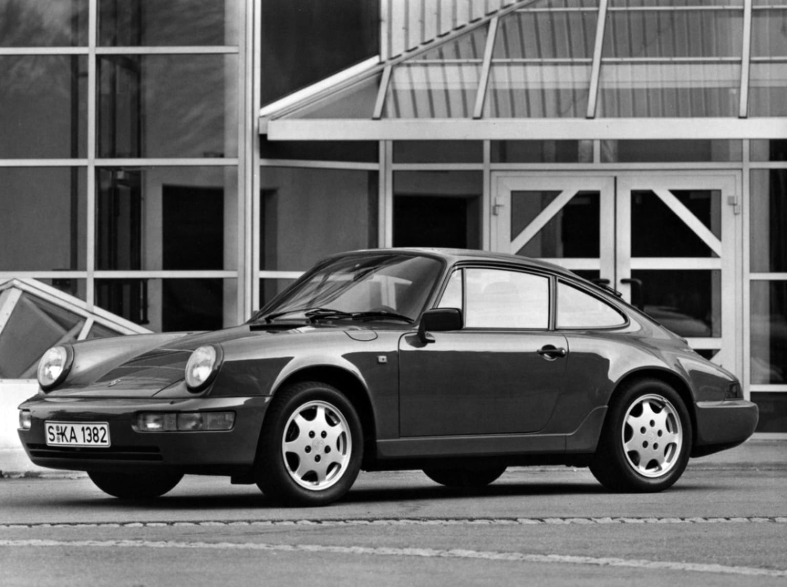 964 carrera 4 noir et blanc