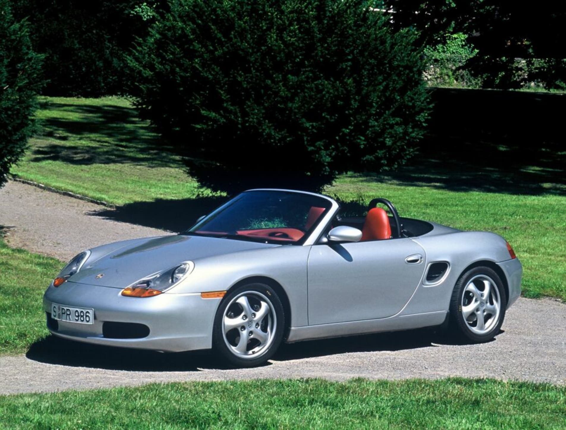 La Porsche Boxster décapotable