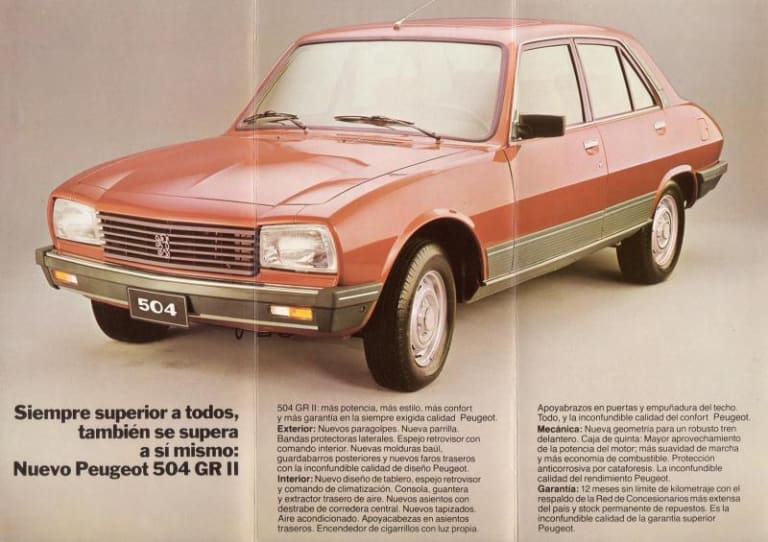 Peugeot 504 : « el Yeyo » à la conquête de l’Argentine