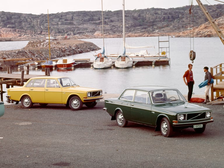 Volvo Série 140 (142, 144, 145) : parpaing d'origine !