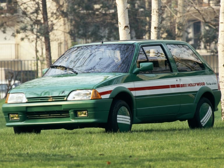 Citroën AX Sport Hollywood Chewing-gum : "Roulez Fraîcheur de vivre"