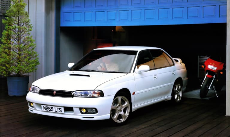 Subaru Legacy II : éclipsée par l'Impreza