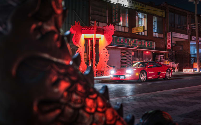 Ferrari F355 GTS : découvert autorisé