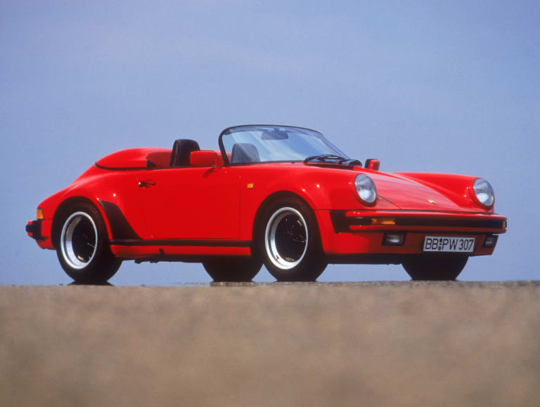 Porsche 911 (Type G) 3.2 Speedster : le retour du double bossage