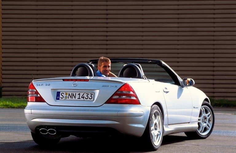 Mercedes SLK 32 AMG : sus au Boxster !