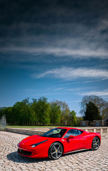 Red Lamborghini Huracan