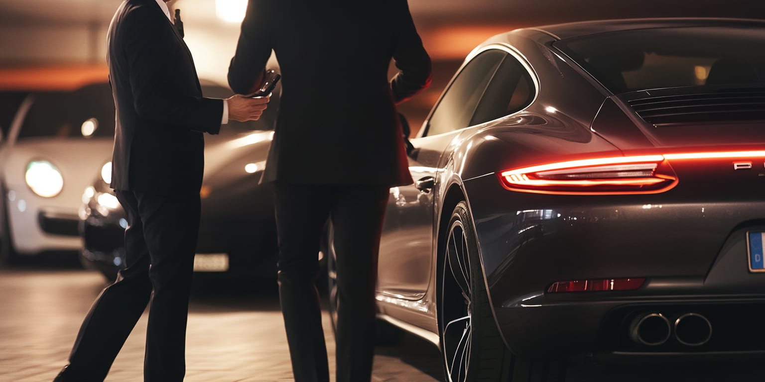 Luxury car concierge service