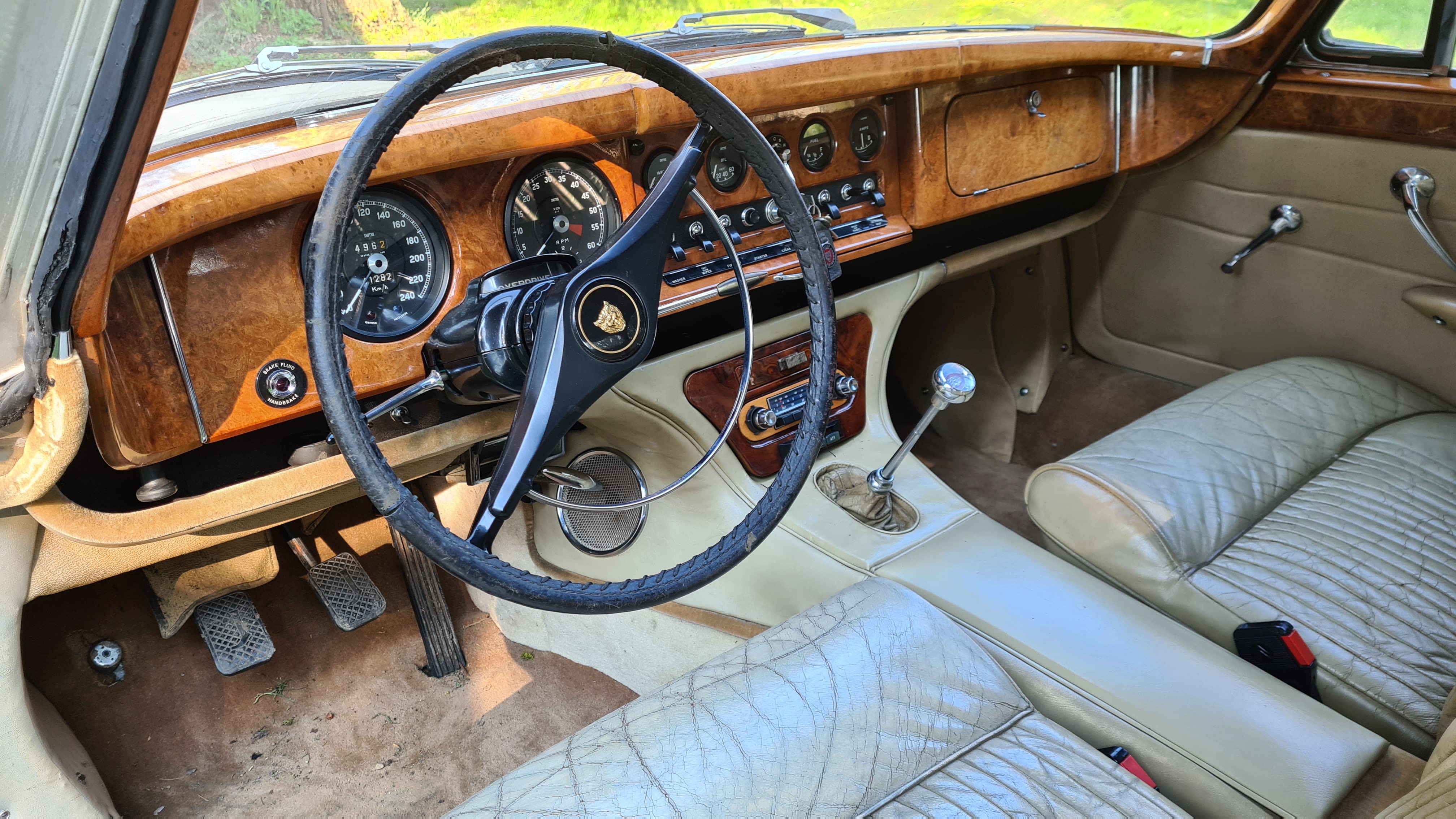 JAGUAR Mark X 3.8 1964 occasion intérieur (1)