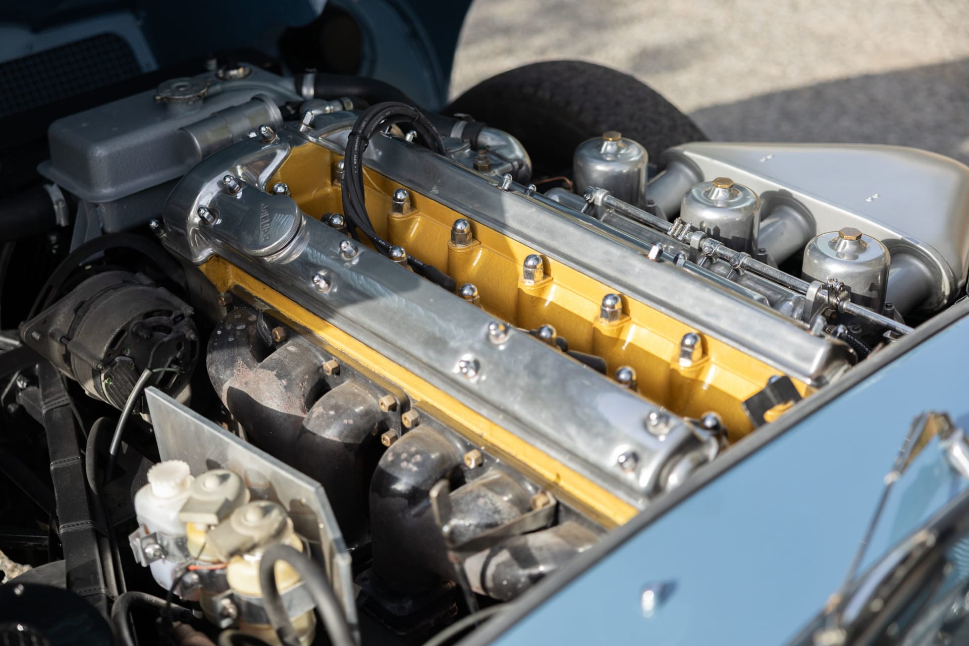 JAGUAR Type E Serie 1 3.8 Roadster 1964 occasion mécanique (1)