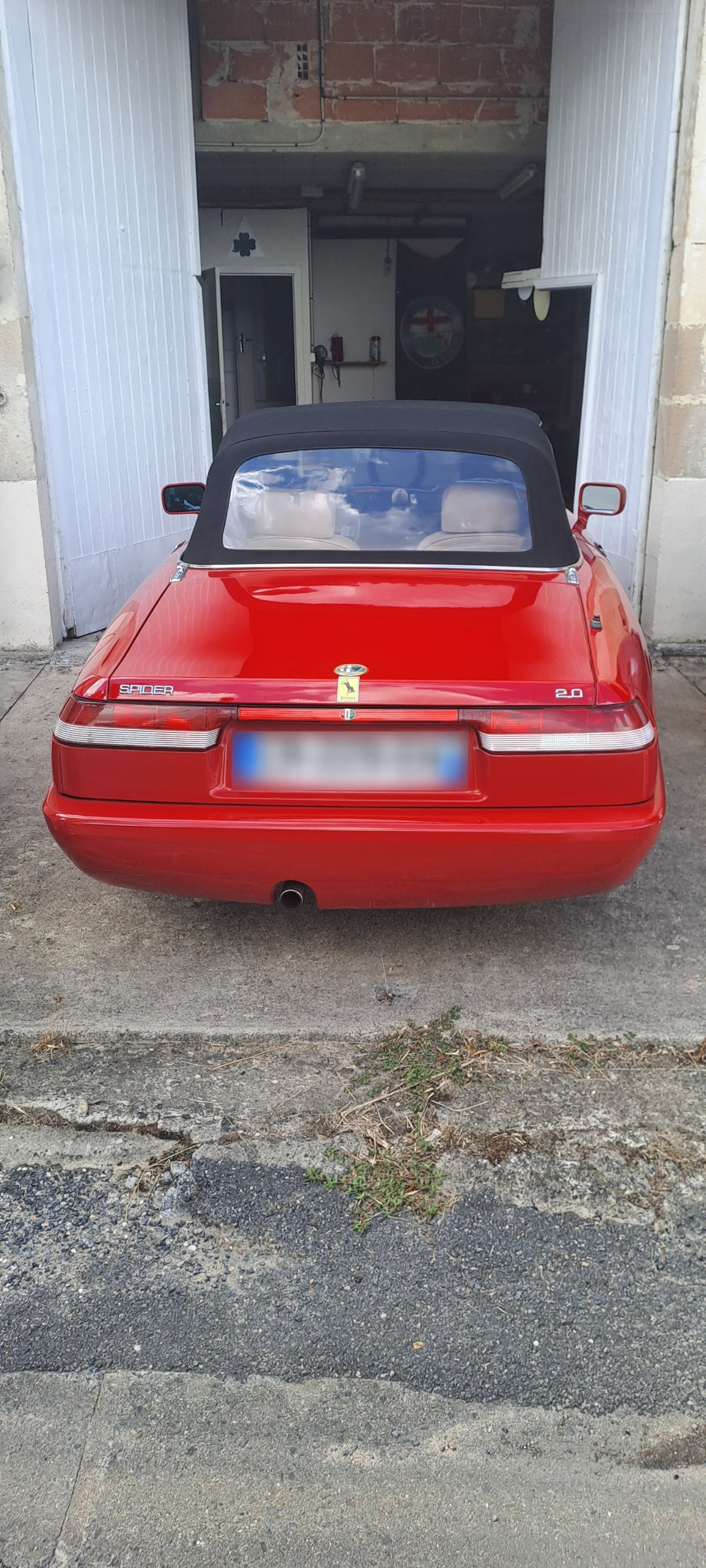 ALFA ROMEO Spider 2000 S4 1991 used exterior (2)