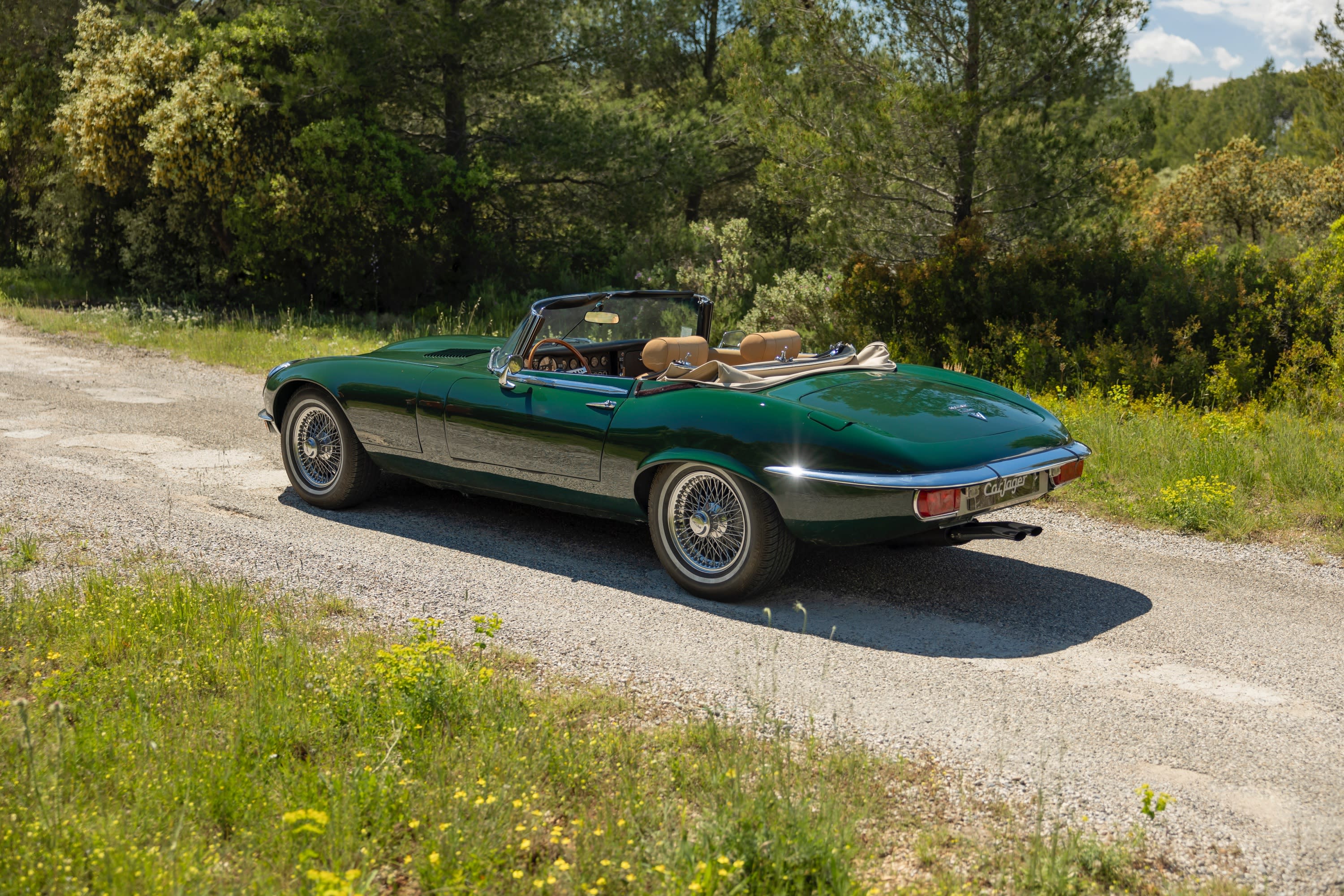 JAGUAR Type E V12 Cabriolet 1974 occasion extérieur (2)