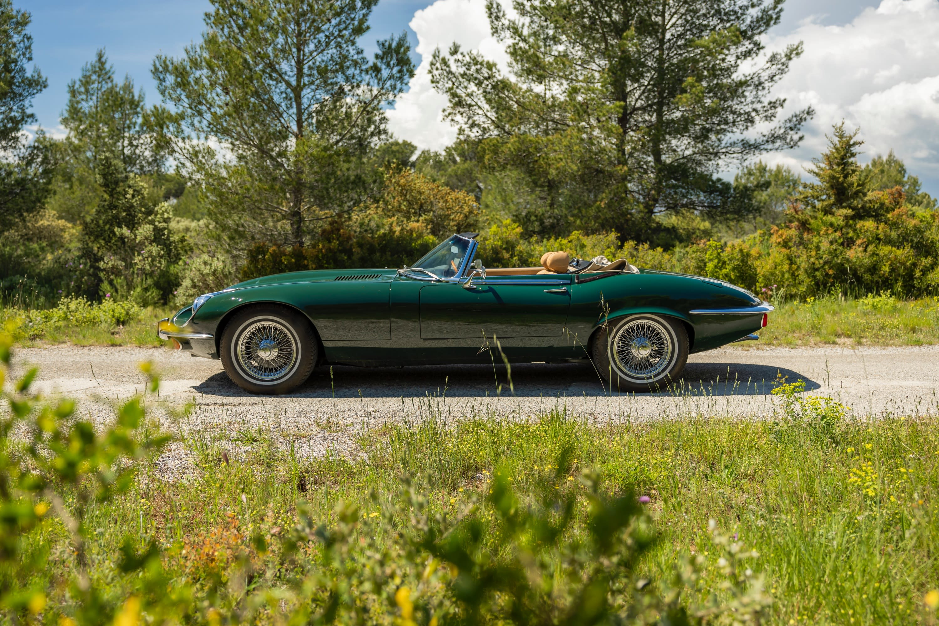 JAGUAR Type E V12 Cabriolet 1974 occasion vidéo (1)