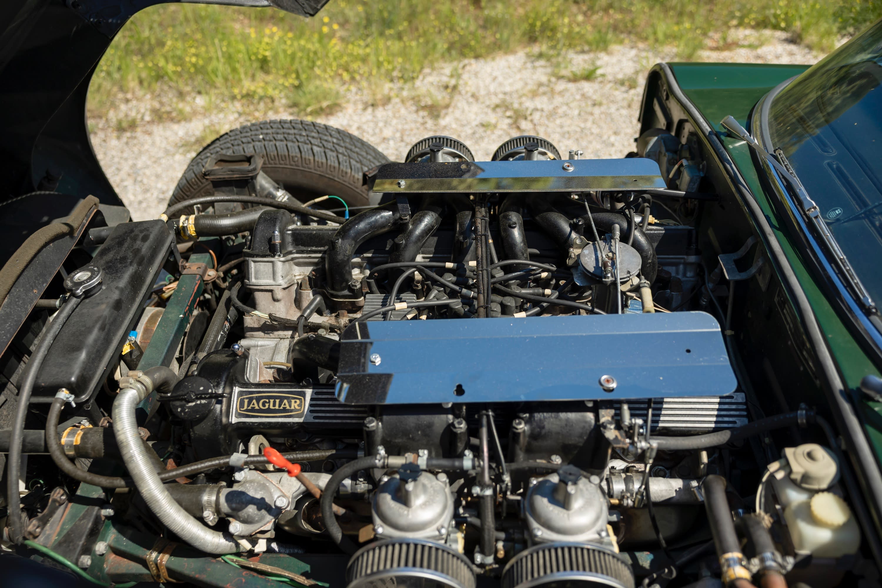 JAGUAR Type E V12 Cabriolet 1974 occasion mécanique (1)