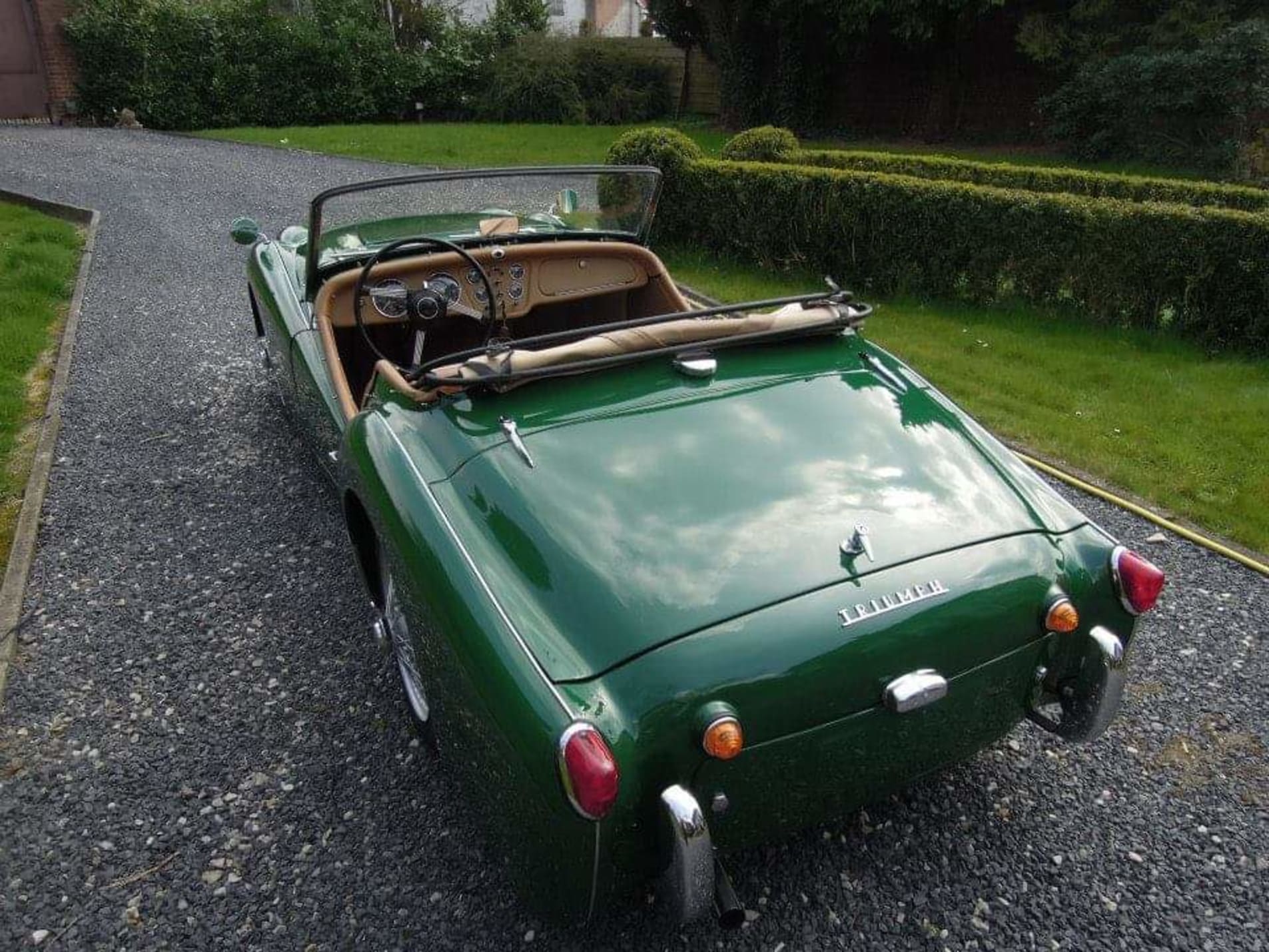 TRIUMPH Tr3 a 1958