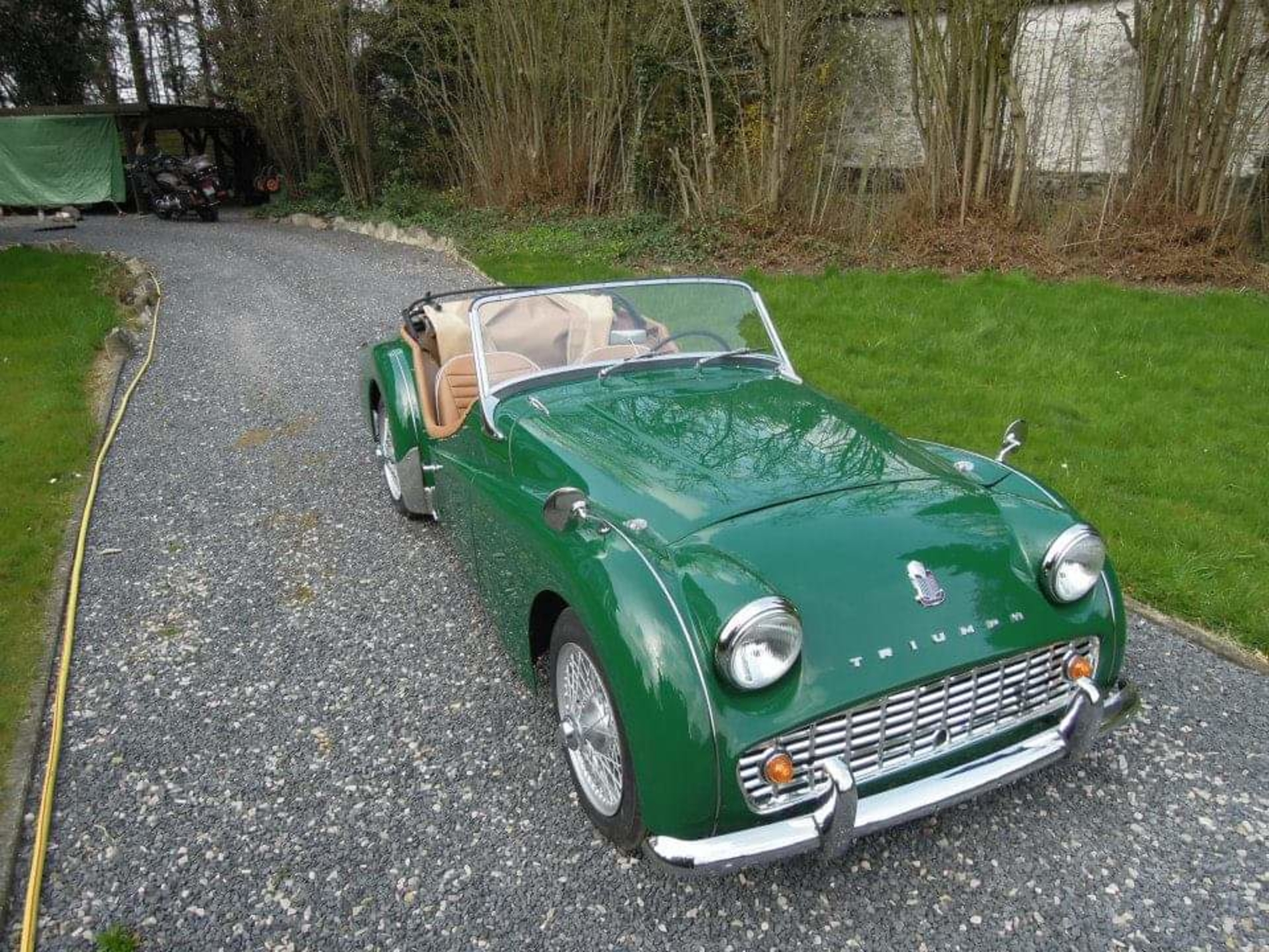Photo TRIUMPH Tr3 a 1958