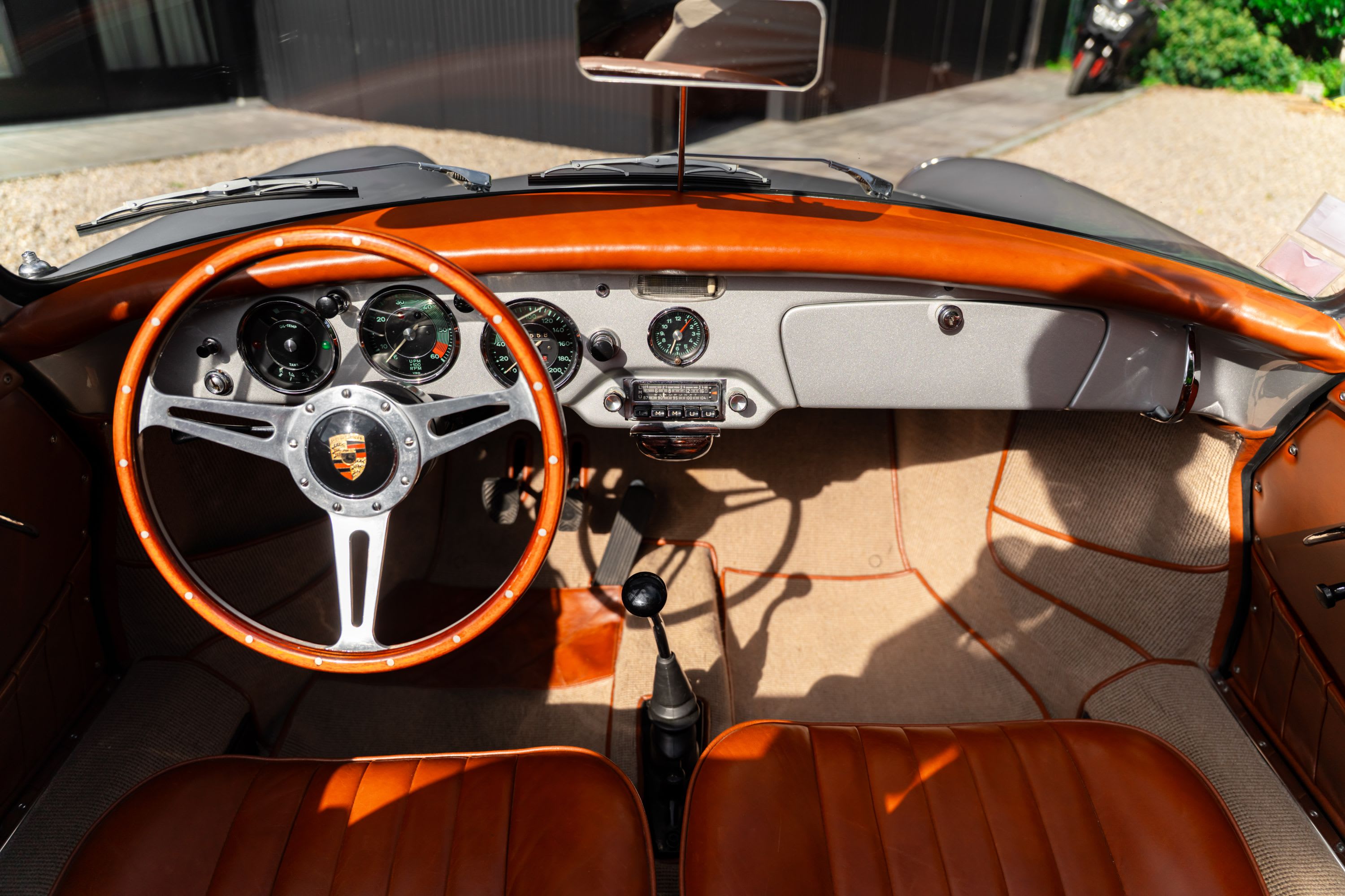 PORSCHE 356 B Super 90 1961 occasion intérieur (1)