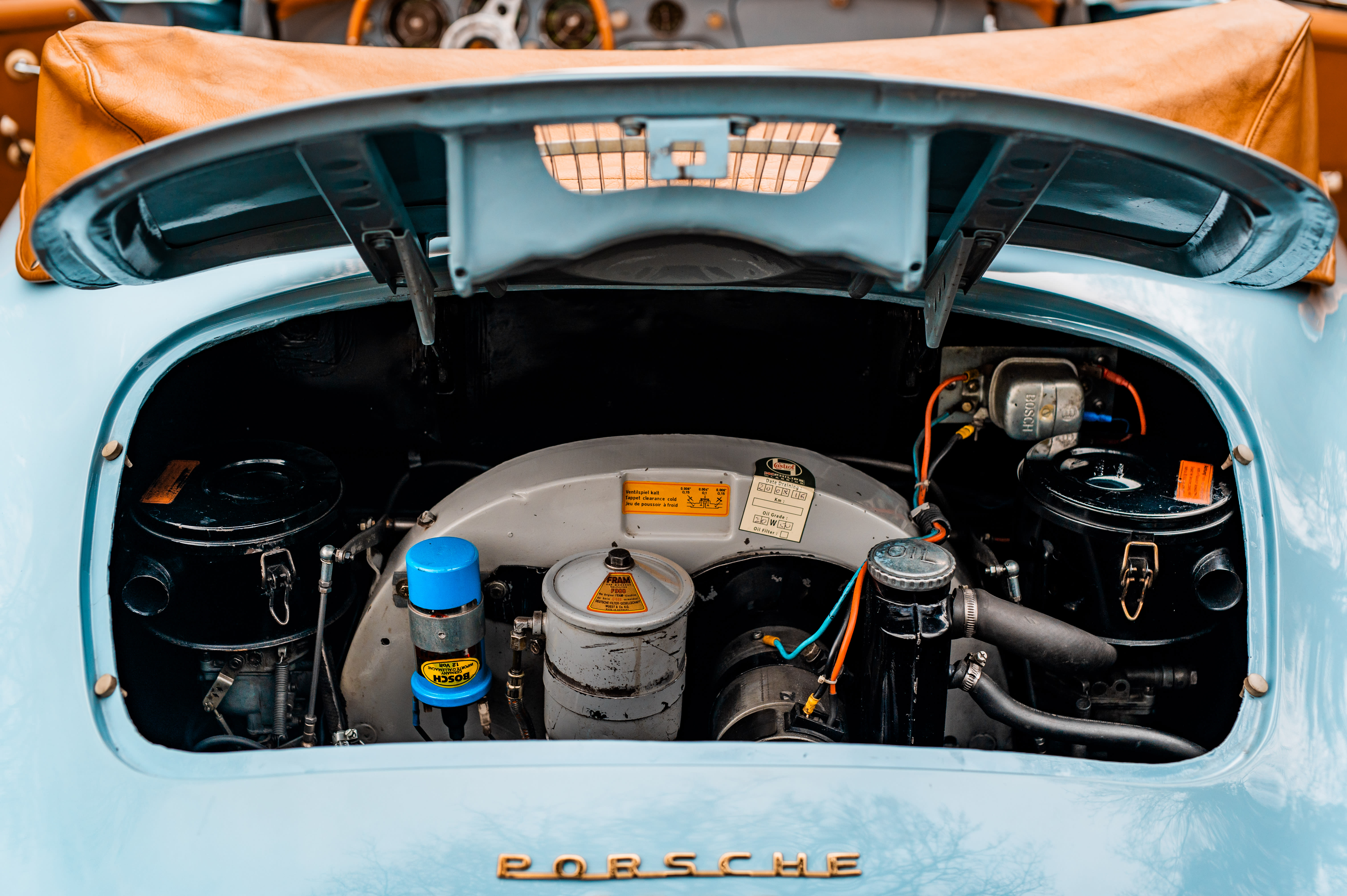 PORSCHE 356 A T2 1958 occasion mécanique (1)