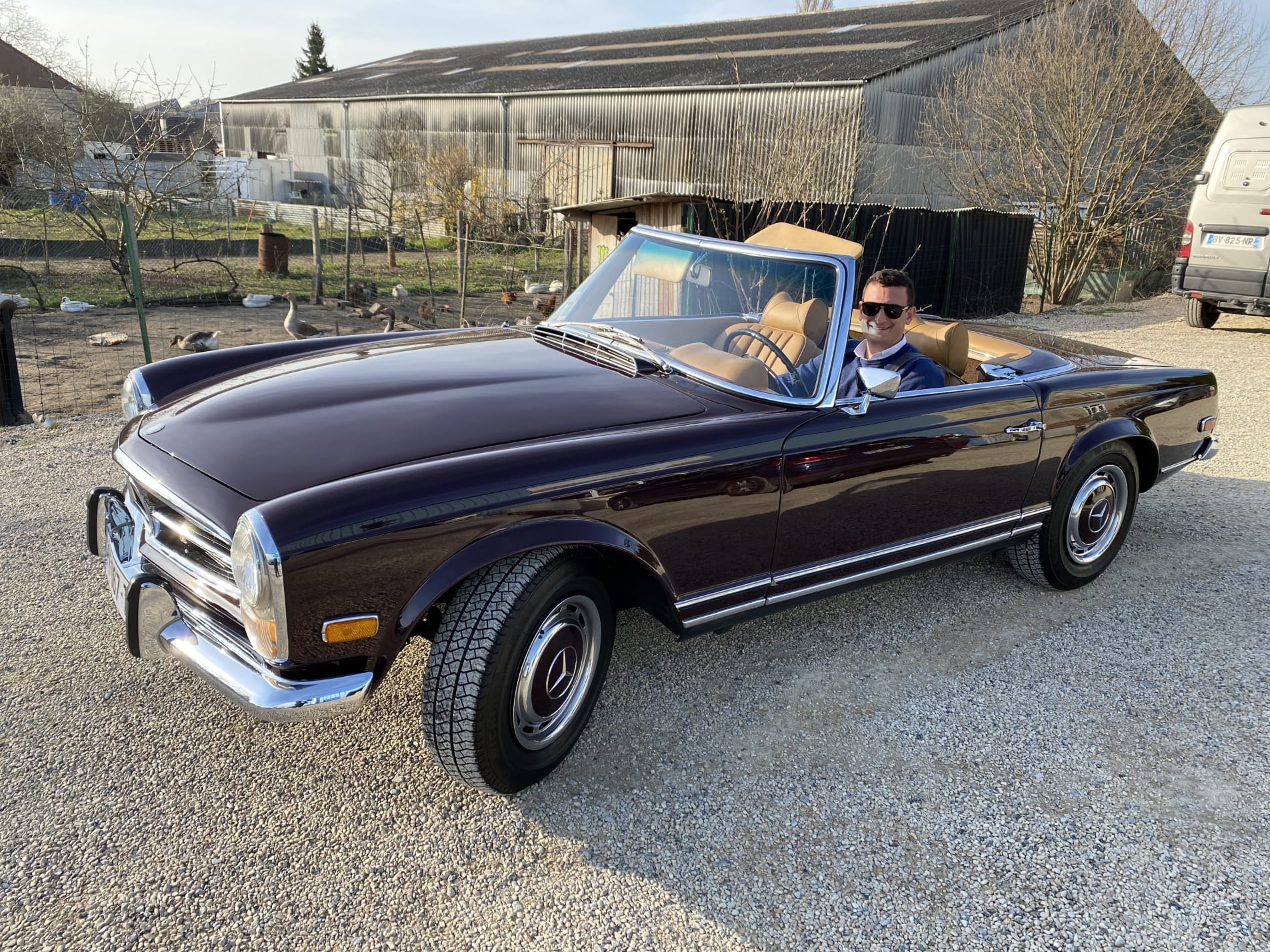 MERCEDES-BENZ 280 sl w113 Pagode 1969