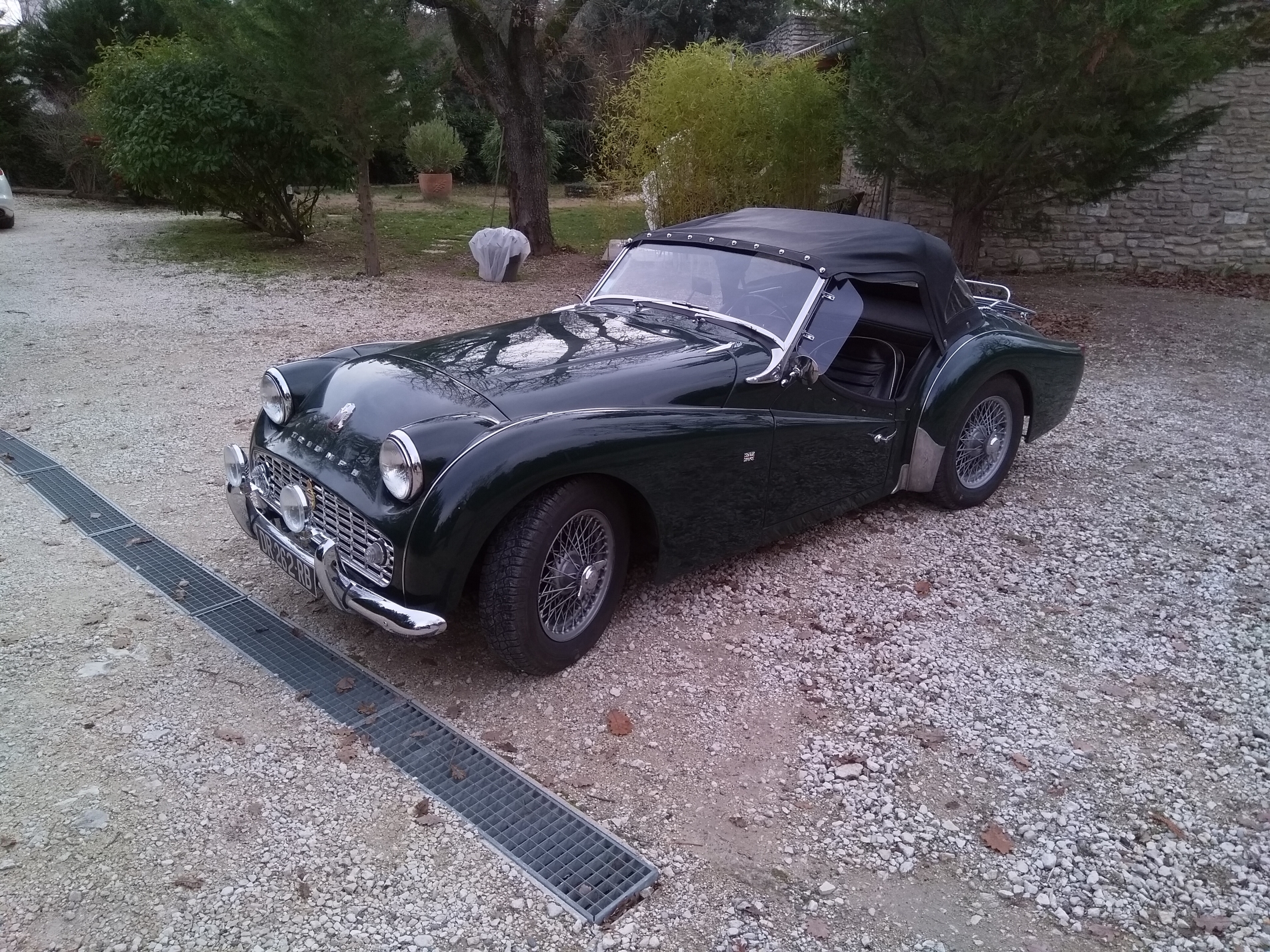 Photo TRIUMPH Tr3 a 1959