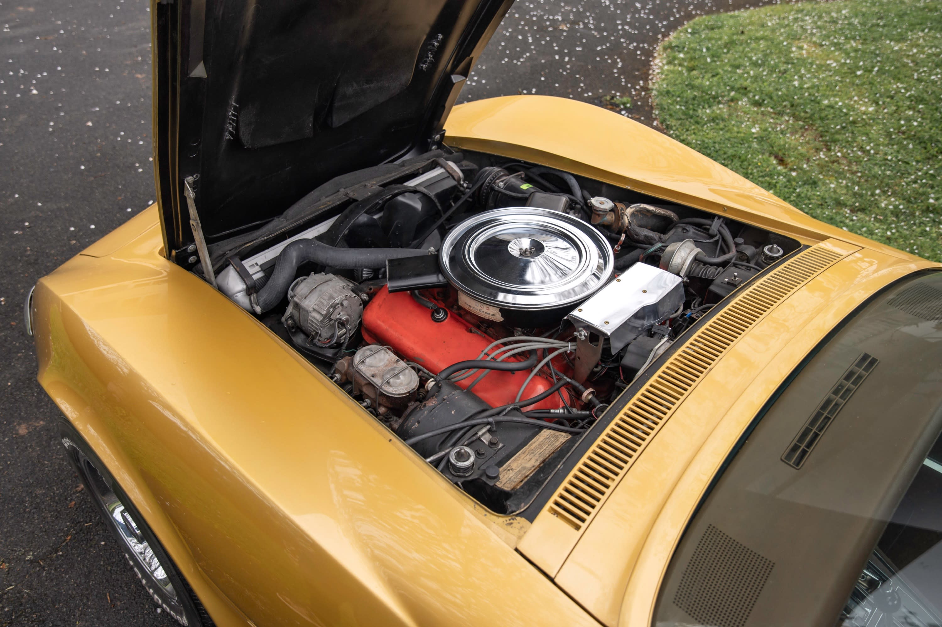 CHEVROLET Corvette C3 T-top 1972 occasion mécanique (1)