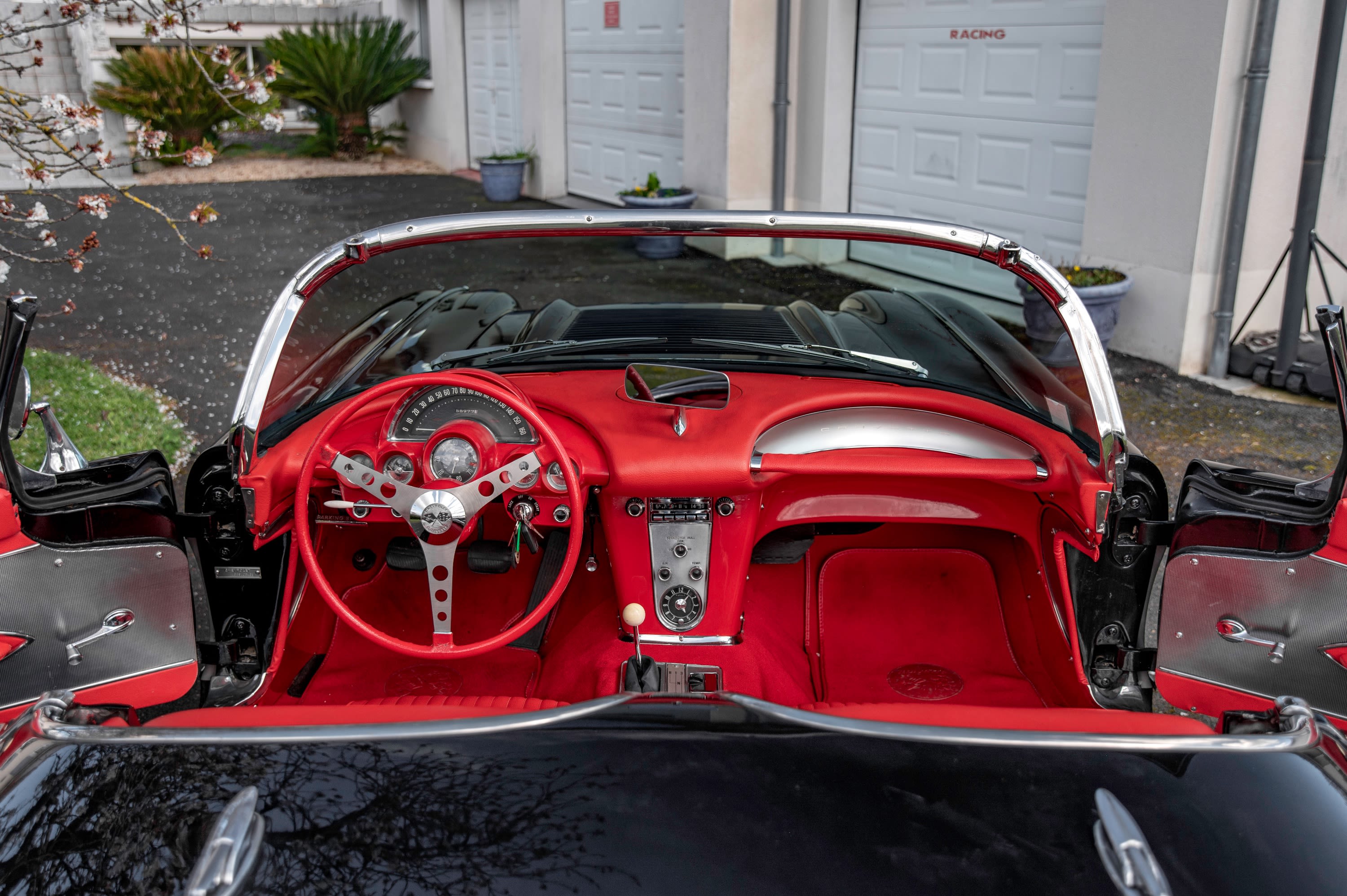 CHEVROLET Corvette C1 1958 occasion intérieur (1)