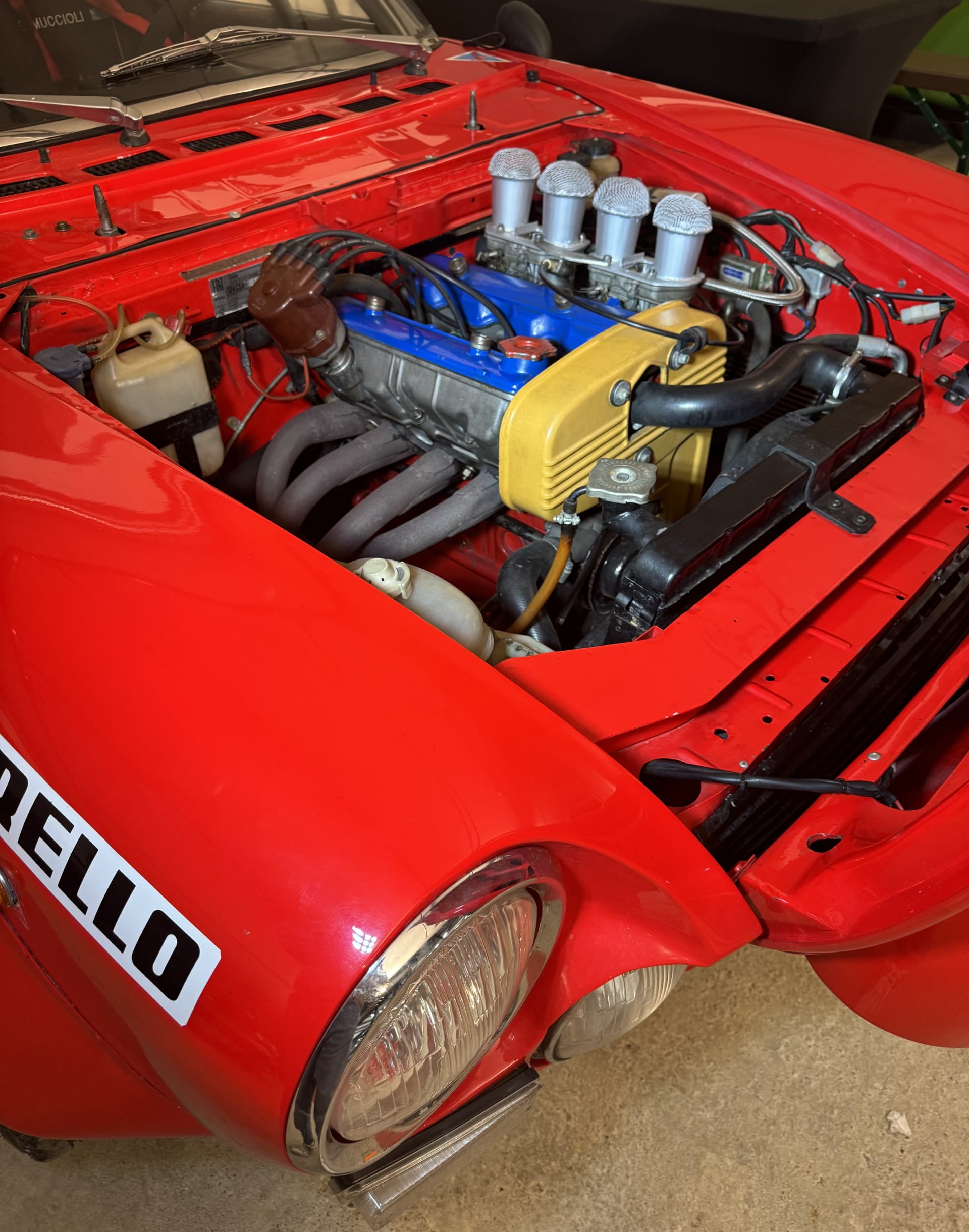 FIAT ABARTH 124 Rally 1973 occasion mécanique (1)