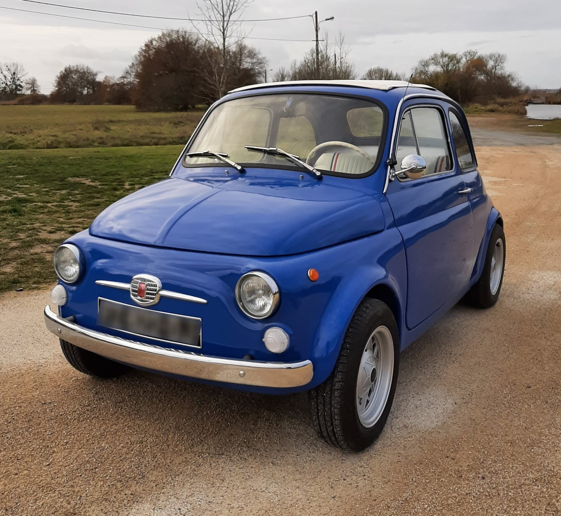FIAT 500 f toit ouvrant 1965