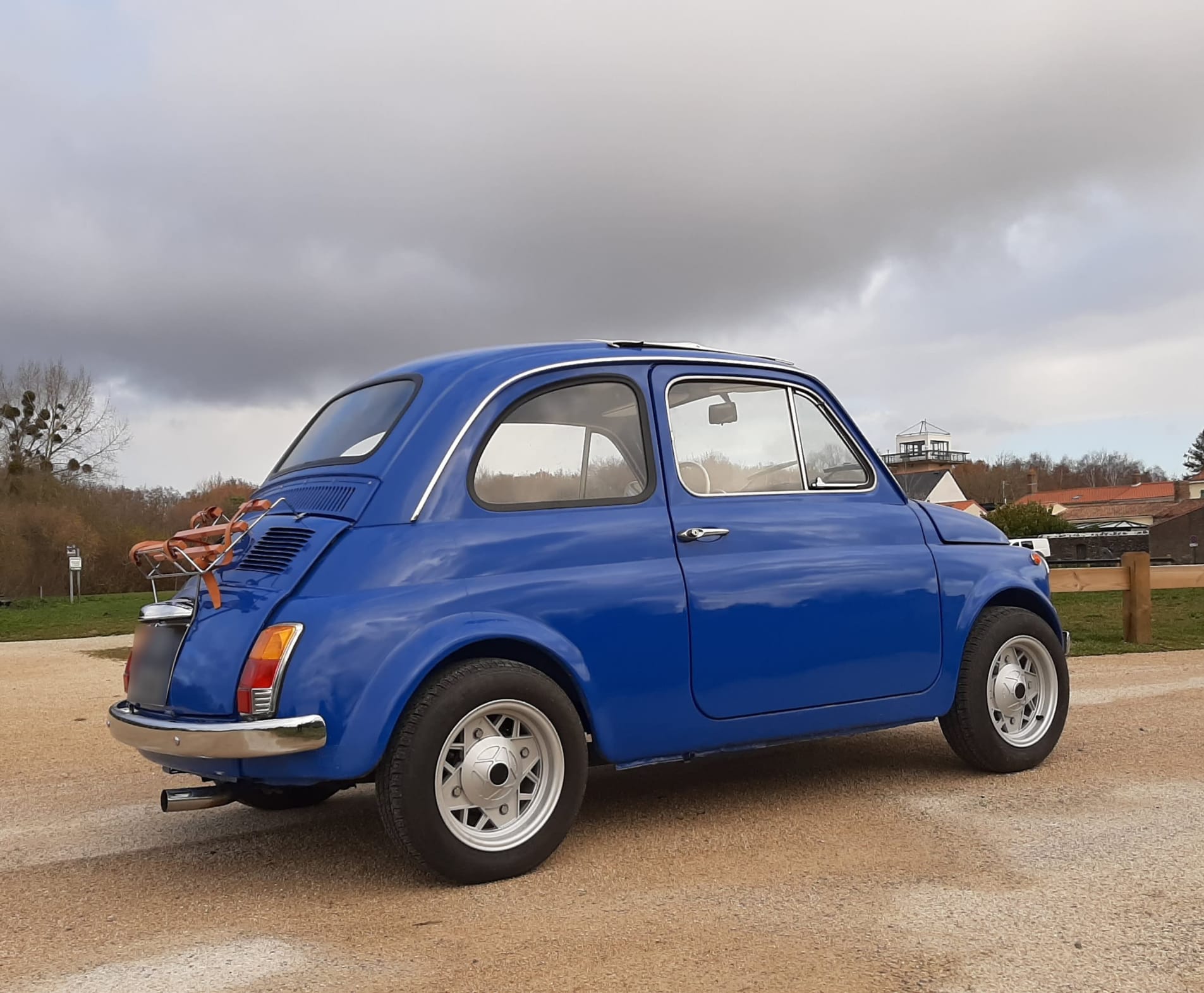 FIAT 500 f toit ouvrant 1965