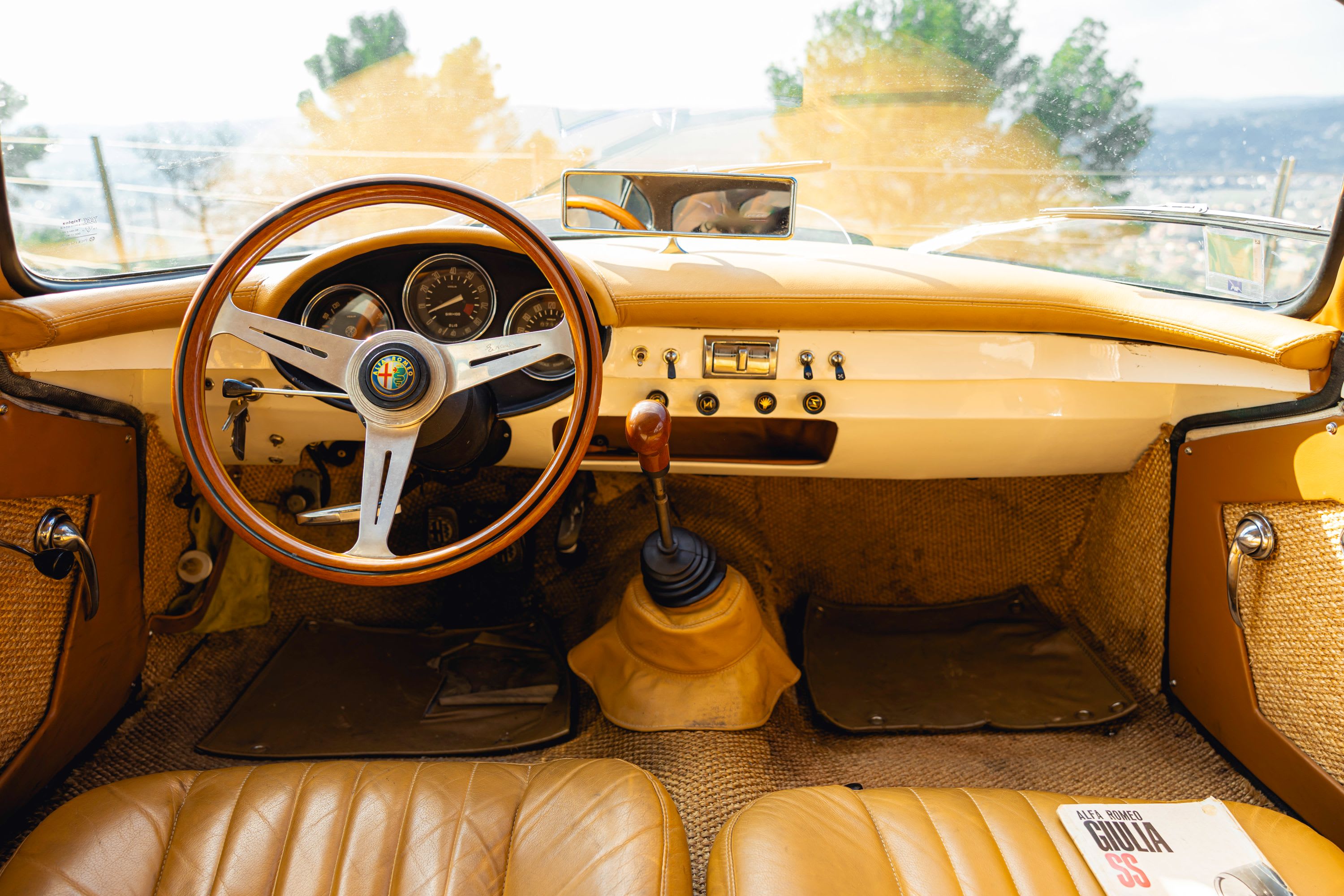 ALFA ROMEO Giulietta  Sprint Speciale 1962 occasion intérieur (1)