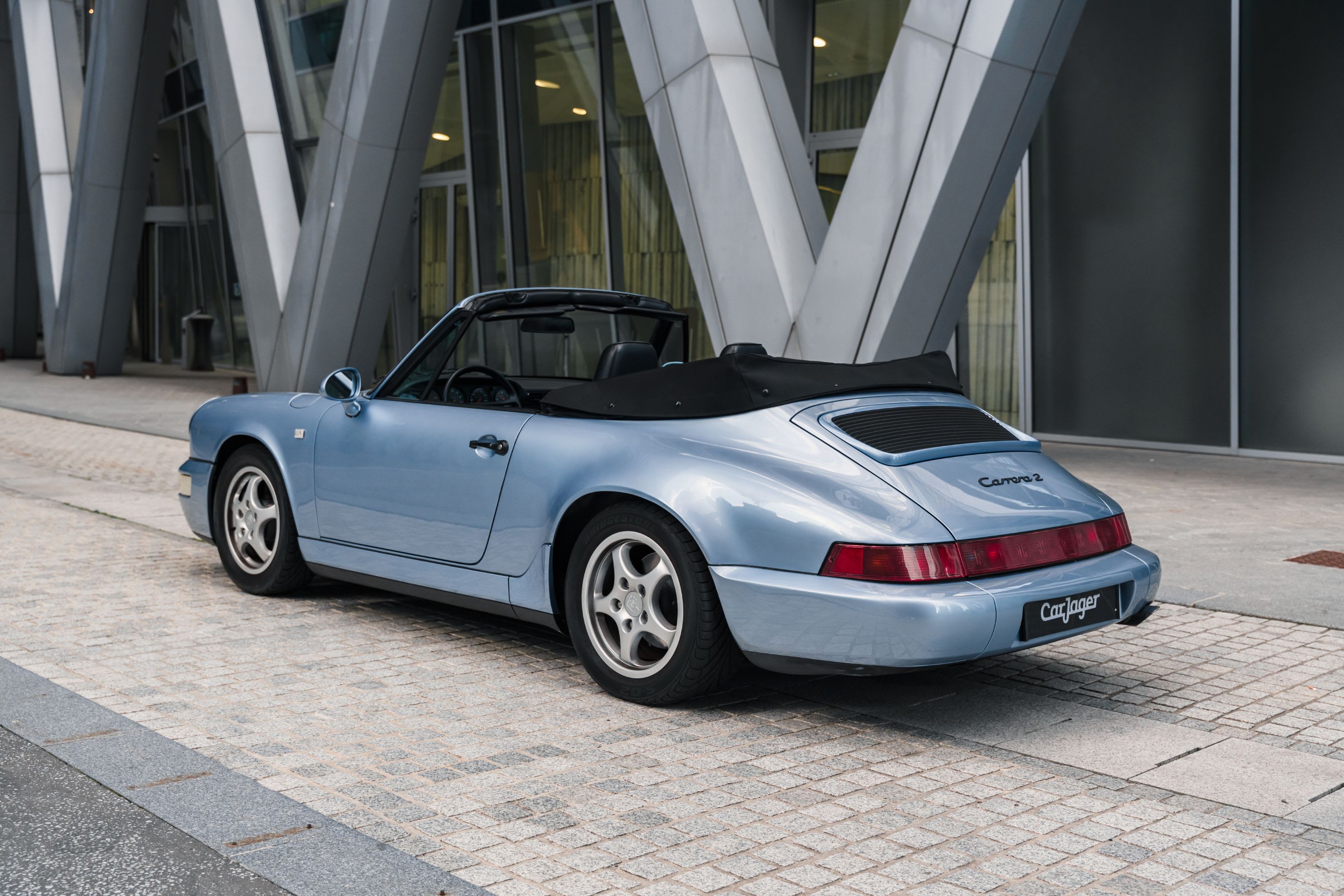 PORSCHE 911 964 Carrera 2 Cabriolet 1991 occasion extérieur (2)